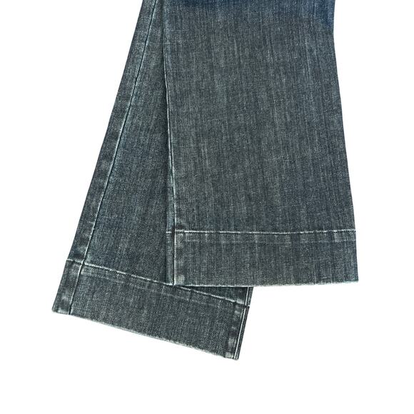 Talbots Wide Leg Jean Stretch Moonlit Wash Size 8 - Picture 3 of 8
